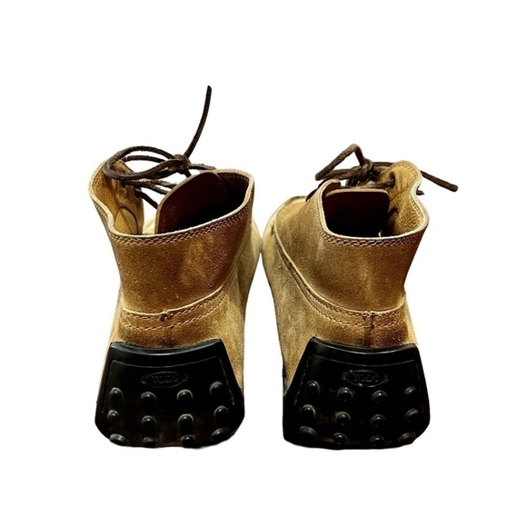 TOD’S Mens Tan Leather Chukka Boots Shoes US - 10.5 main image 4